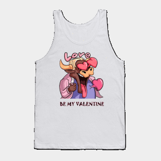 Love be my valentine Tank Top